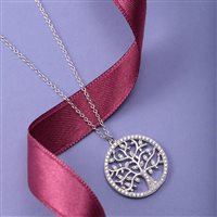 Collana Morellato Donna ALBERO DELLA VITA in Argento Zirconia SATB01 - SATB01